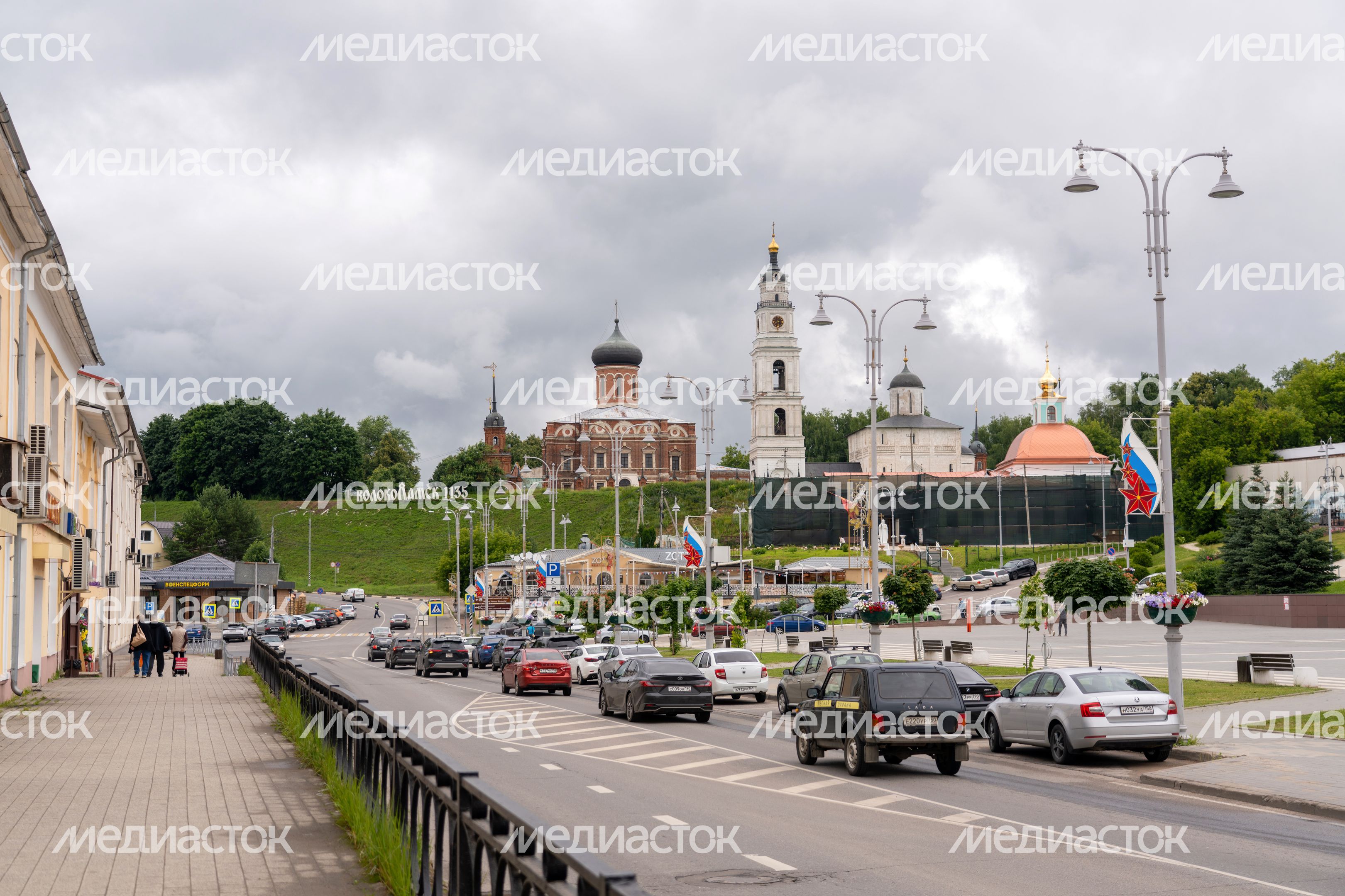 Волоколамский кремль. Воскресенский собор