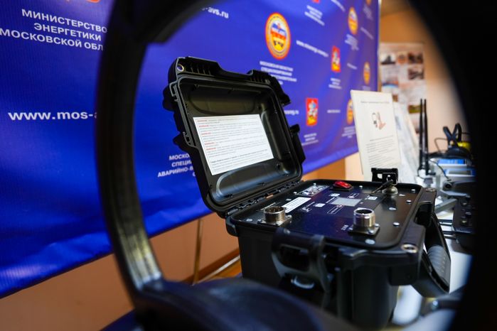 Аппараты точной диагностики Московской областной специализированной аварийно-восстановительной службы