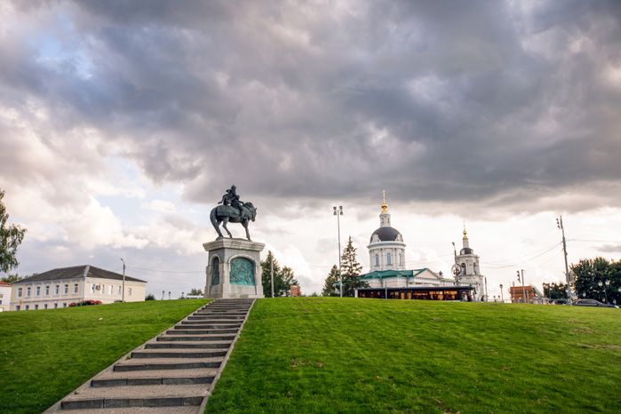 Коломна. Памятник Дмитрию Донскому