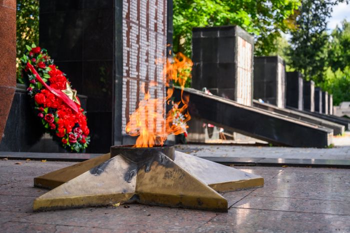 Мемориал "Вечный огонь" в Электростали