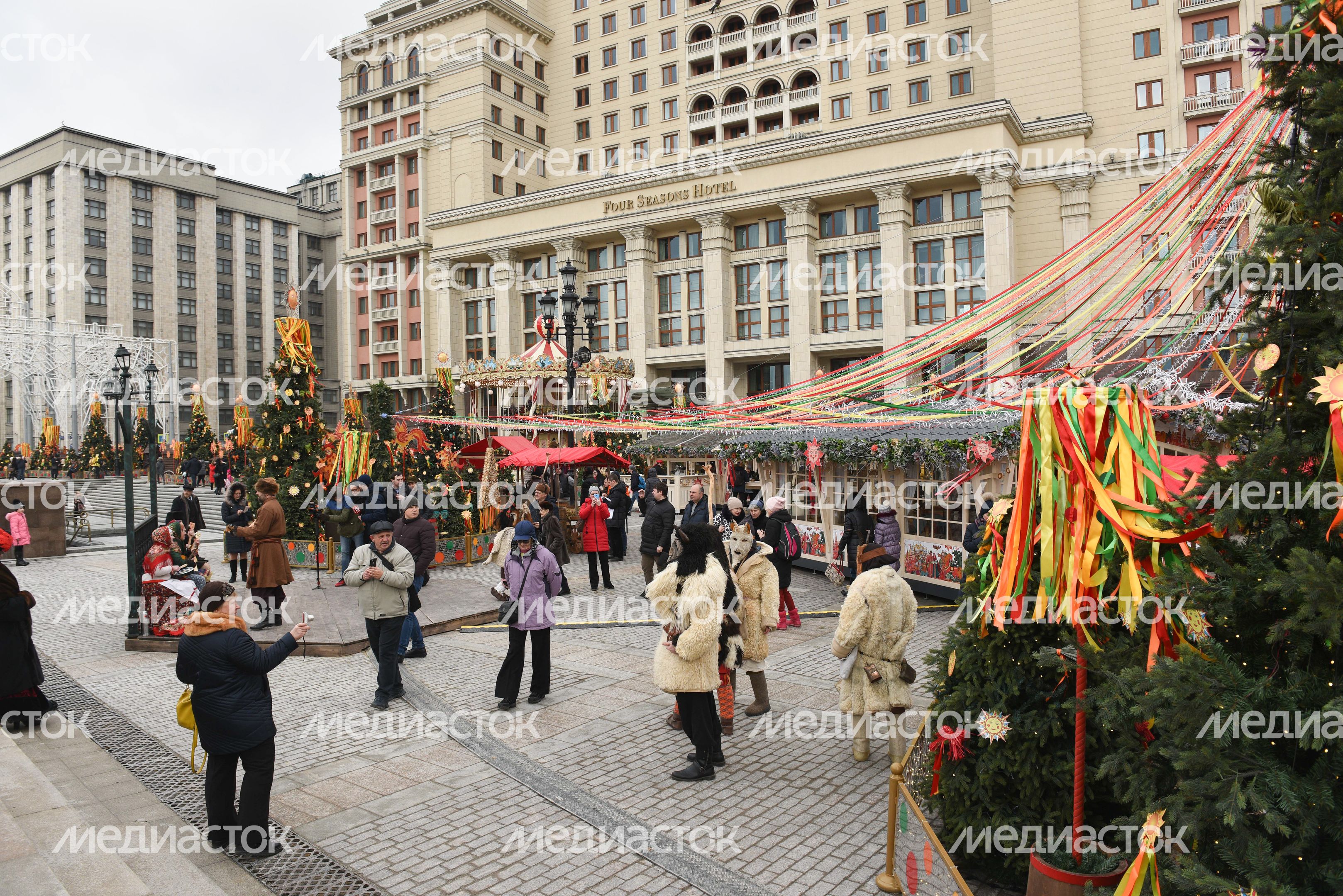 Открытие фестиваля «Московская Масленица»