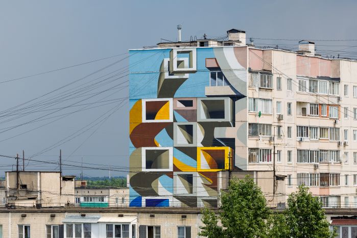 Муралы в Железнодорожном, Балашиха