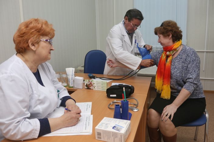 Открытие ФАП в Каширском районе