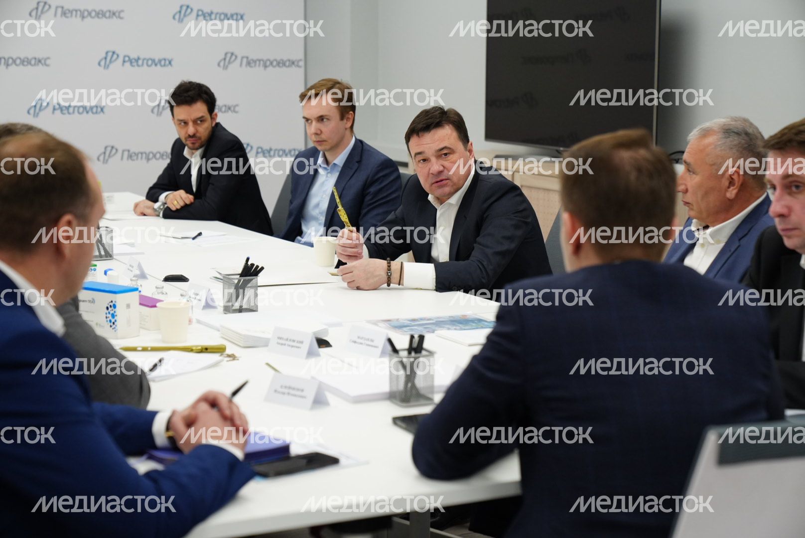 Встреча губернатора с фармпроизводителями Подмосковья