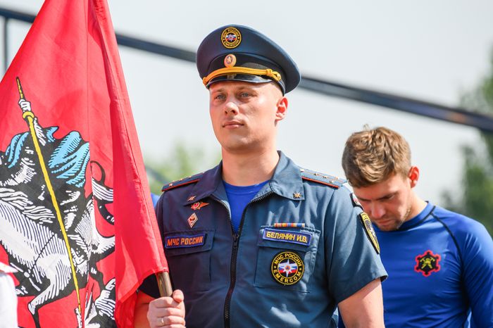 Соревнования по пожарно-спасательному спорту среди специальных управлений МЧС России