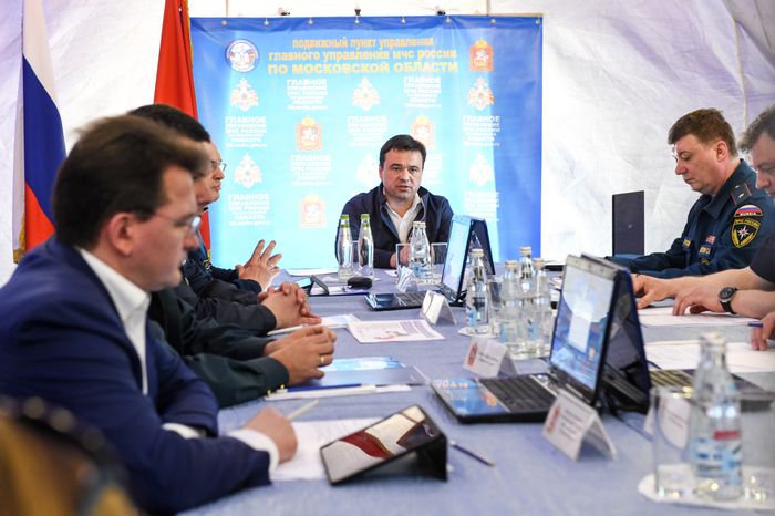 Губернатор провел совещание по вопросам готовности Подмосковья к пожароопасному сезону 2017 года