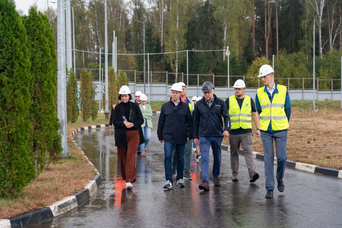 Владислав Мурашов посетил комплекс по переработке отходов «Нева» в округе Солнечногорск