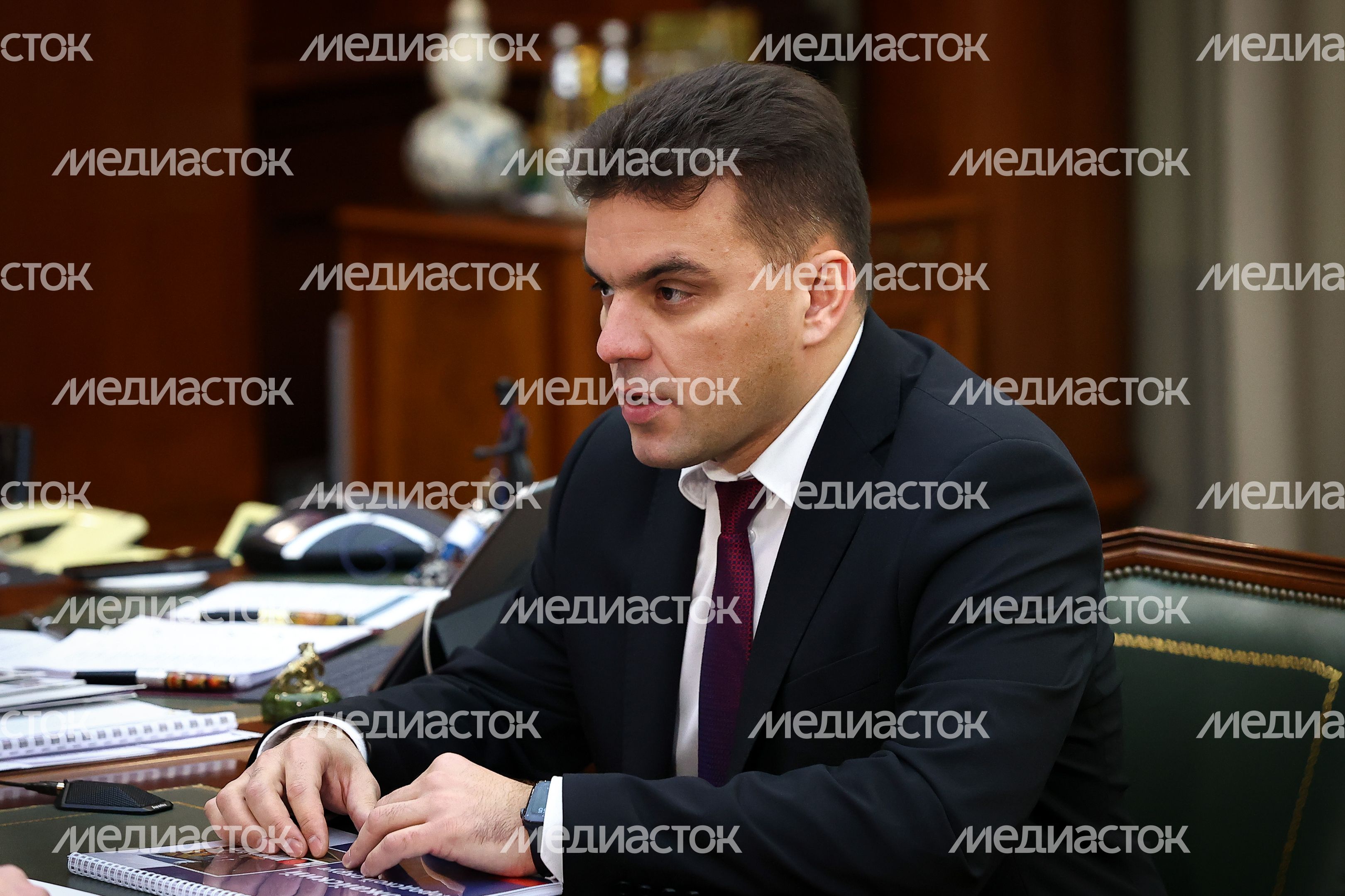 Встреча губернатора Подмосковья с главой г.о. Луховицы