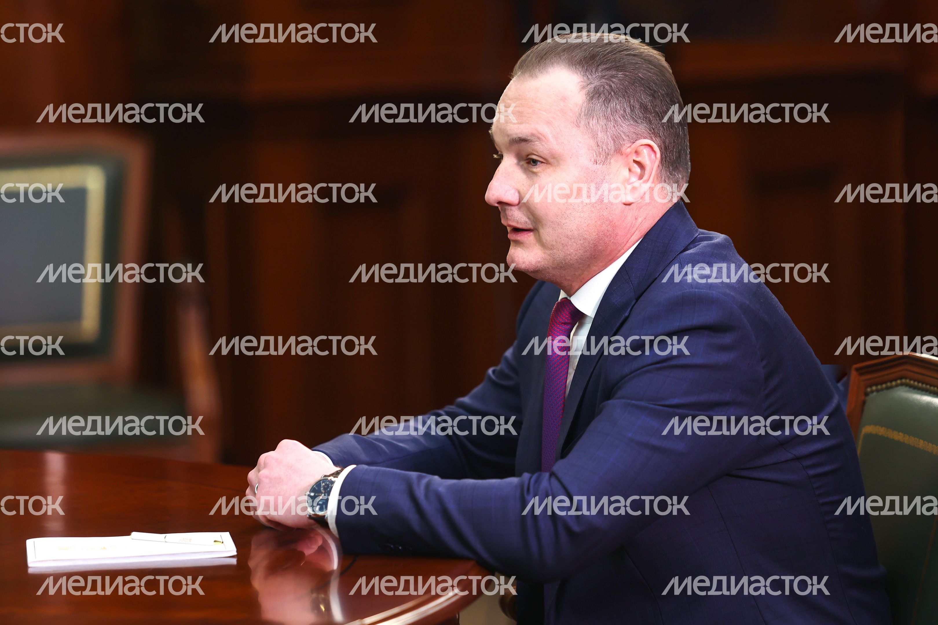 Рабочая встреча Губернатора Подмосковья с главой городского округа Красногорск