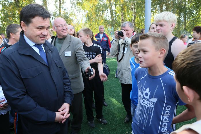 Андрей Воробьев посетил с рабочим визитом Серебряно-Прудский район