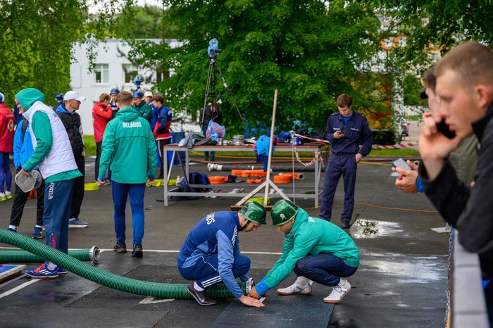 Турнир по пожарно-спасательному спорту в память о тренере В.И. Яблочкине в Подольске