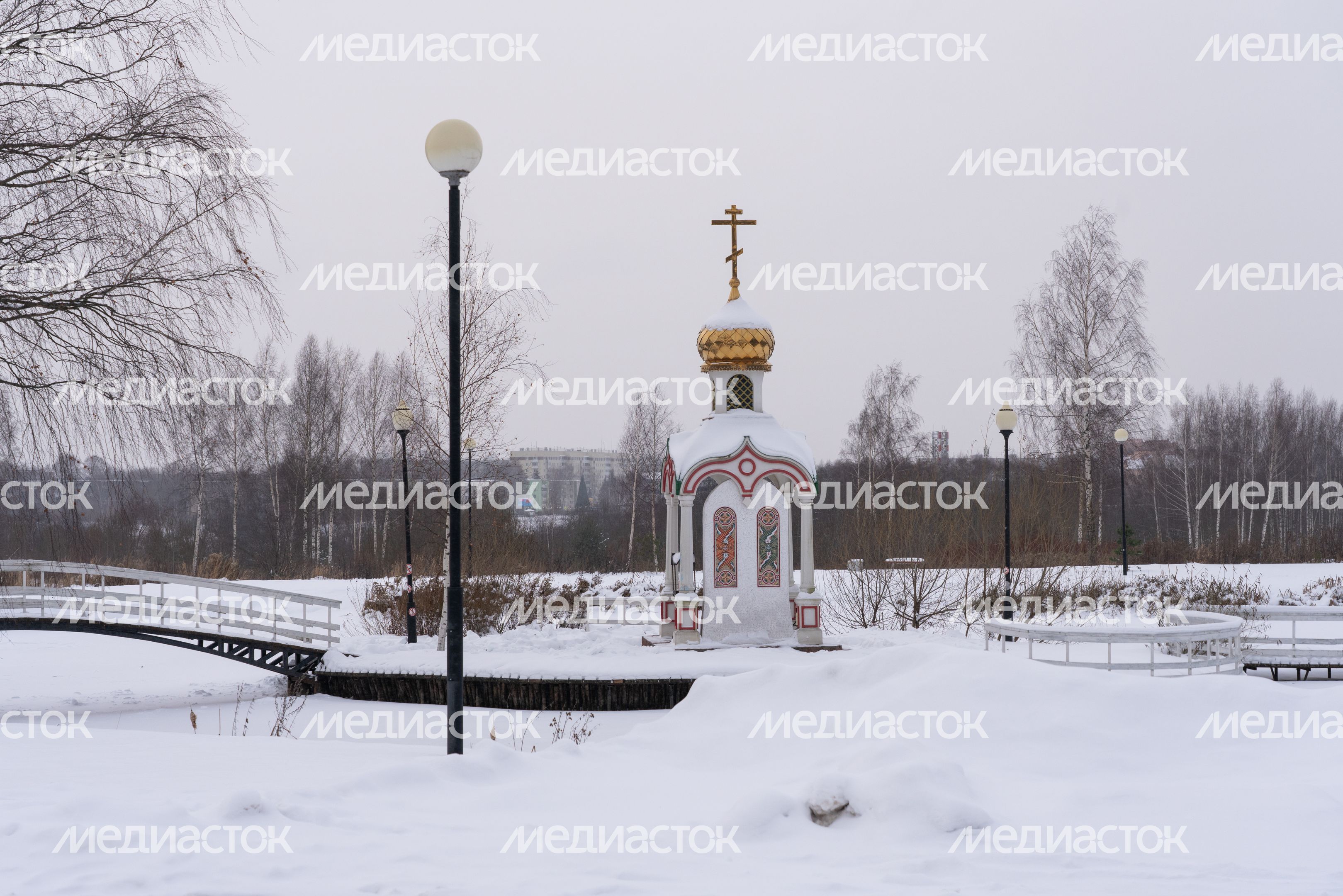Усадьба Демьяново в Клину. Зимние виды Усадьба Демьяново в Клину. Зимние виды