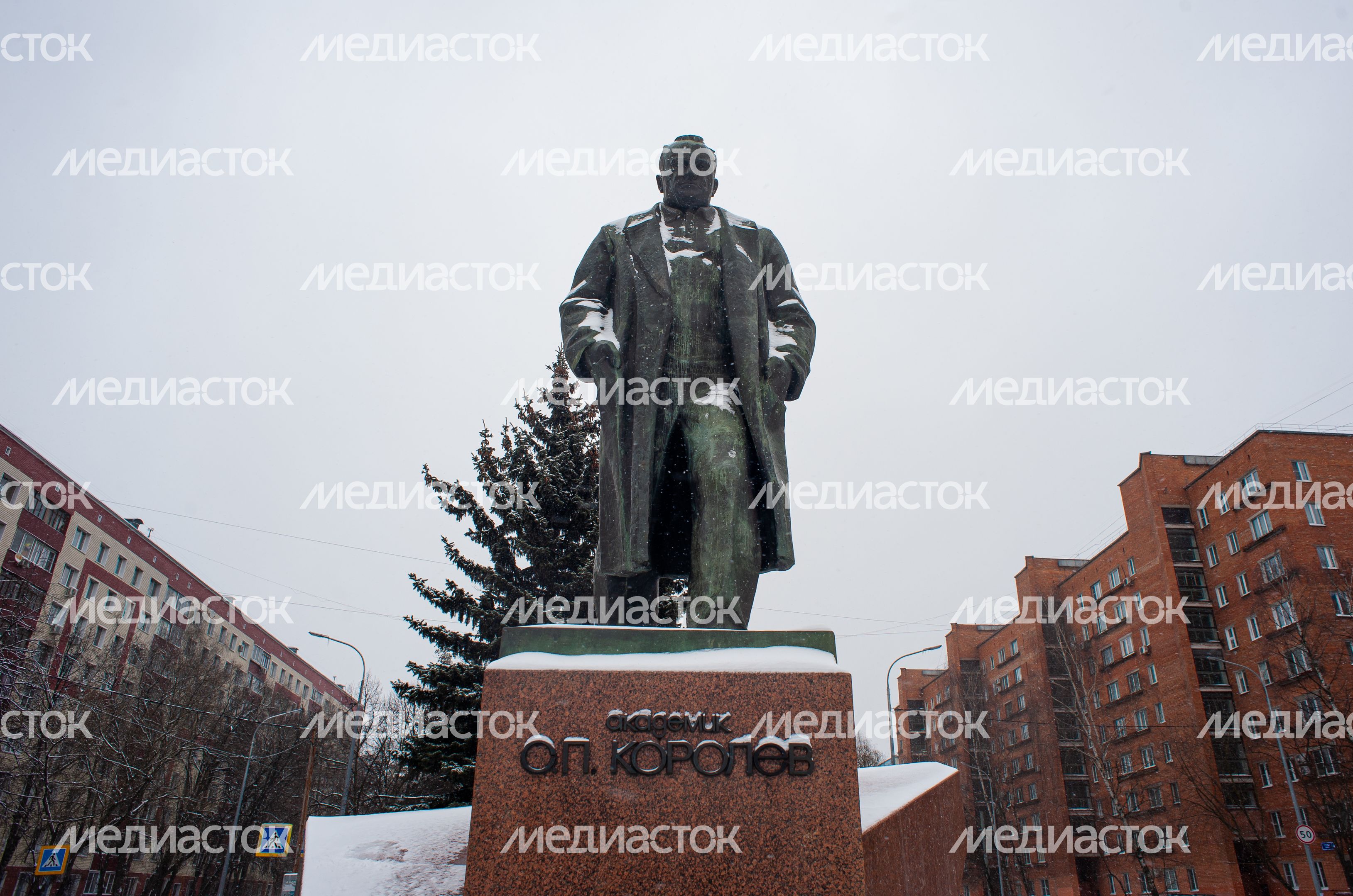 Зимние виды города Королёв