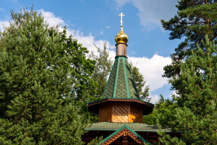 Храм-часовня преподобной Анастасии Нижегородской в поселке Горки-10 Одинцовского округа