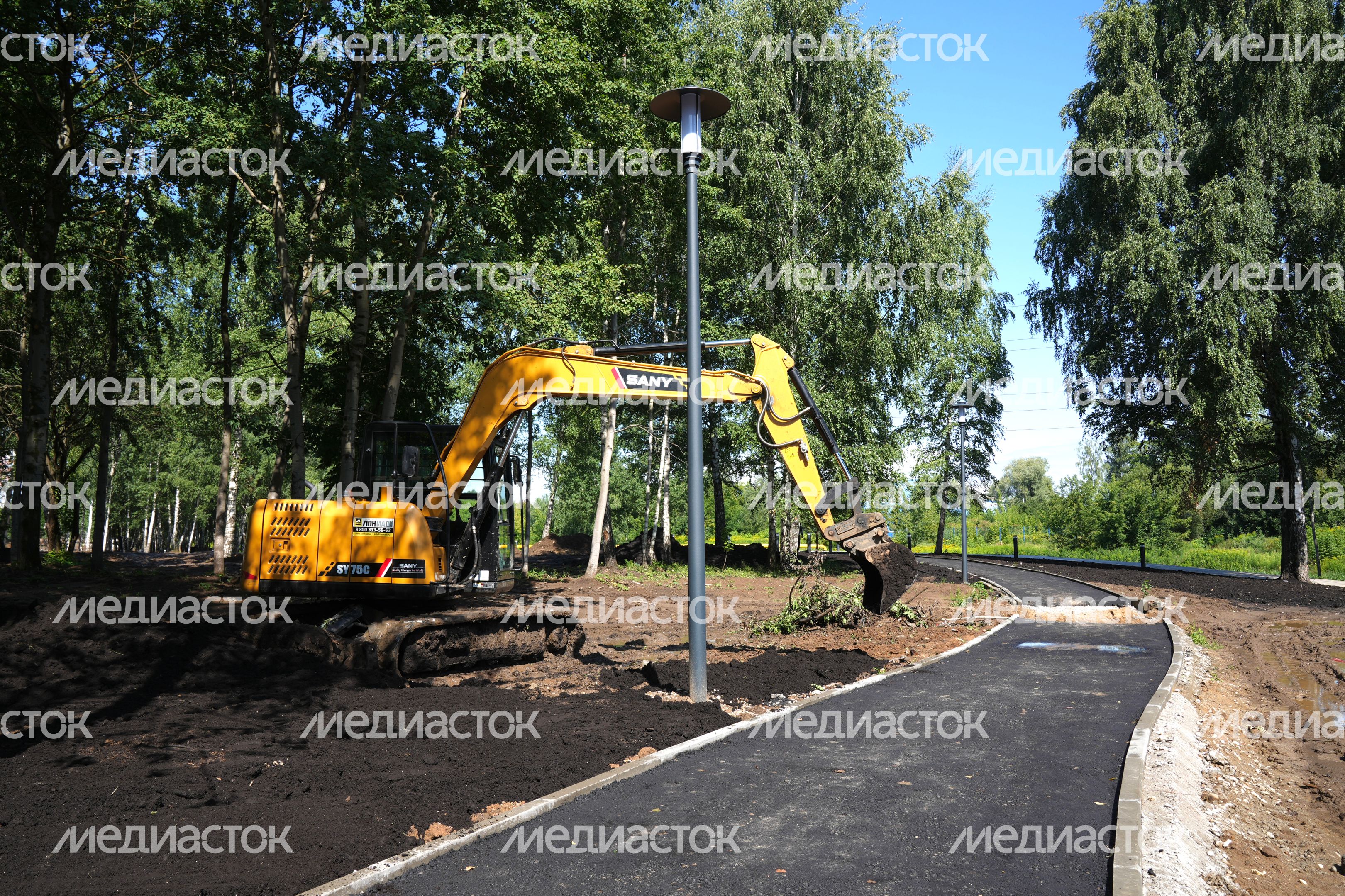 Благоустройство зоны отдыха у реки Учи в Ивантеевке