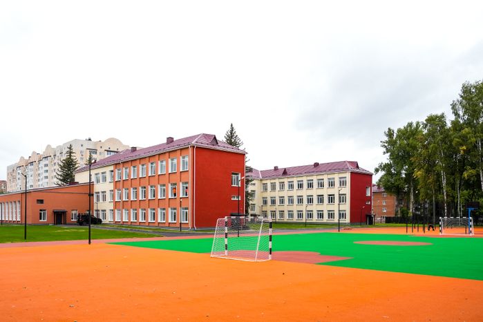 В г.о. Клин завершается капремонт школьного корпуса лицея №10 им. Д.И. Менделеева