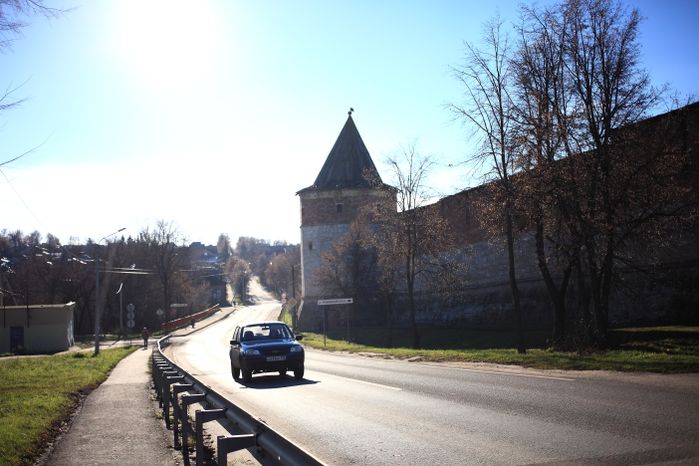 Зарайск, Первомайская улица.