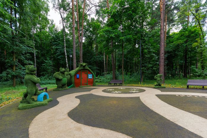 Томилинский парк сказок в округе Люберцы