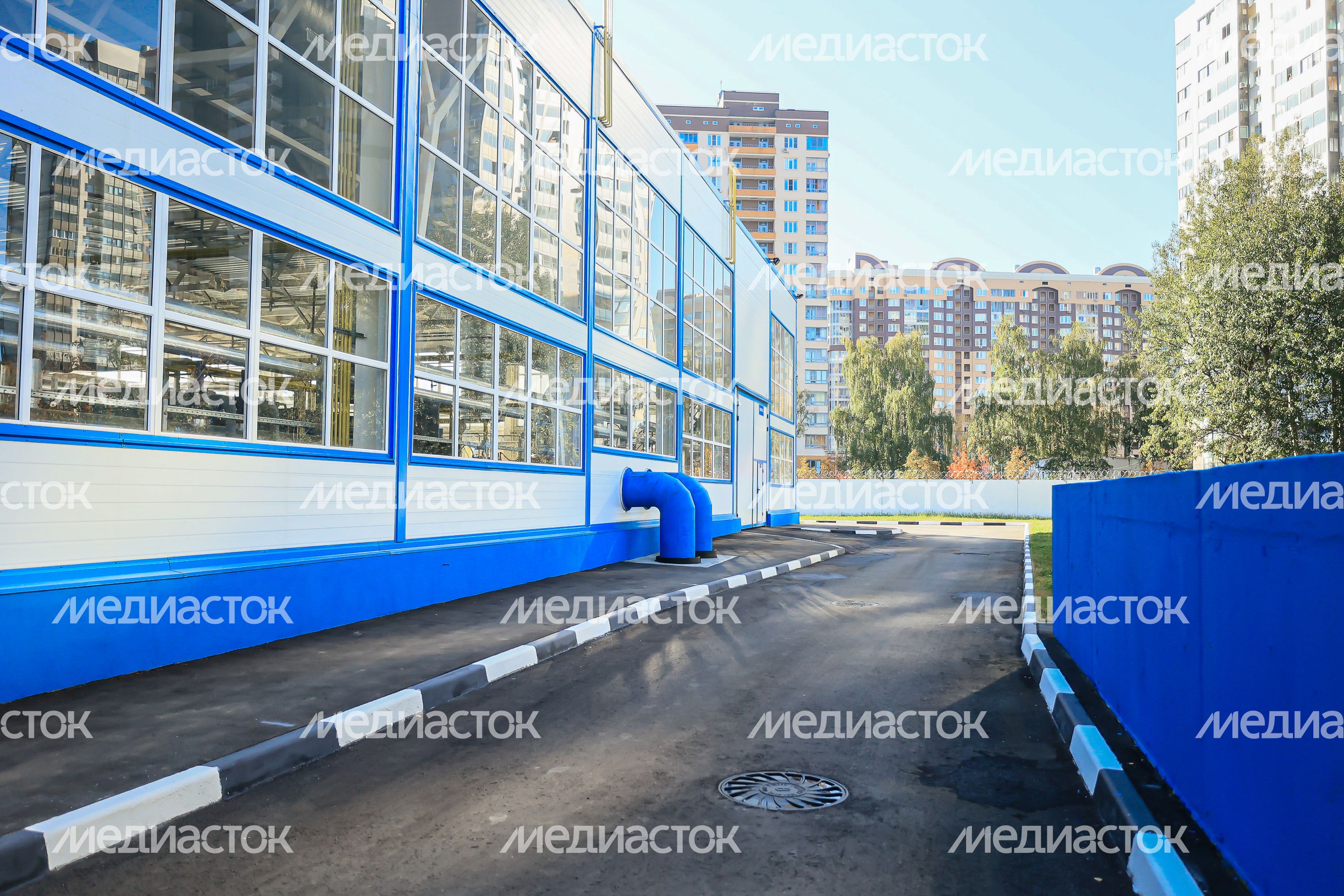 Осмотр новой котельной и реконструируемого участка теплосети в Королеве Губернатором Подмосковья