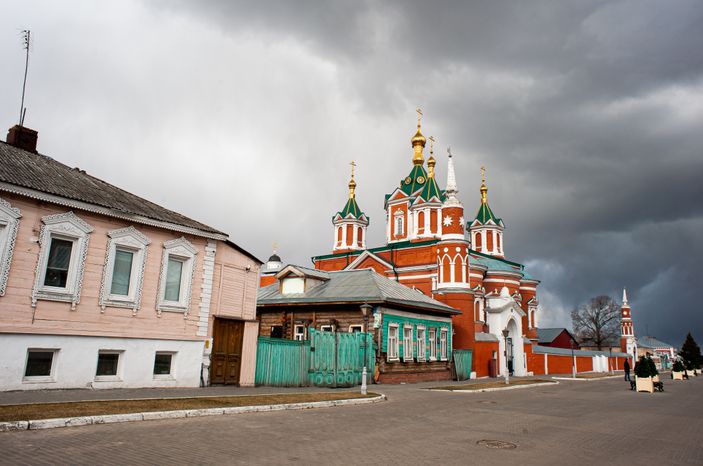 Весенние виды города Коломна