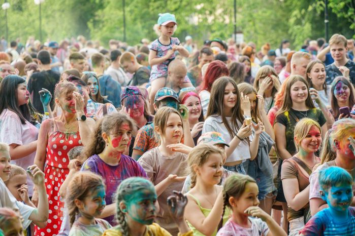 День защиты детей в Центральном парке культуры и отдыха в Люберцах