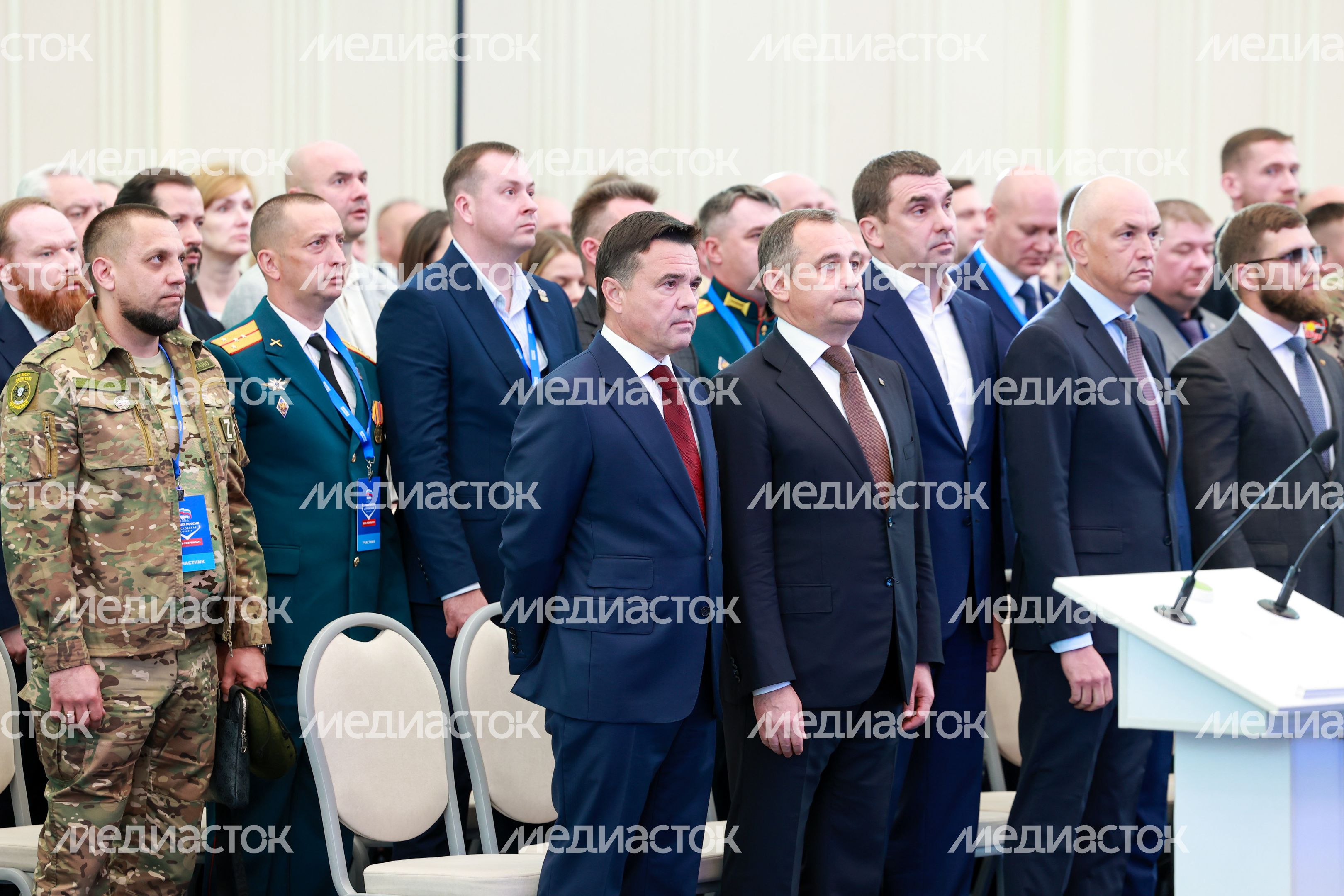 Андрей Воробьев возглавит региональный список кандидатов от "Единой России" на выборы в Госдуму и Мособлдуму Андрей Воробьев возглавит региональный список кандидатов от "Единой России" на выборы в Госдуму и Мособлдуму