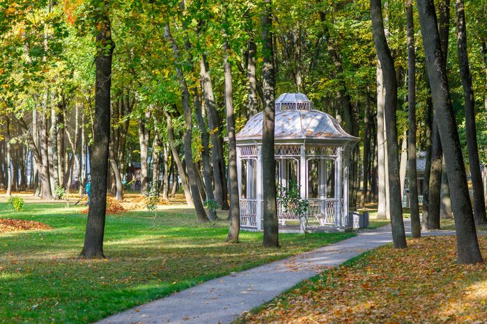 Воскресенск. Парк усадьбы Кривякино