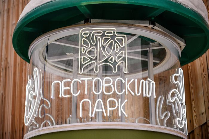Зимний Пестовский парк в Балашихе