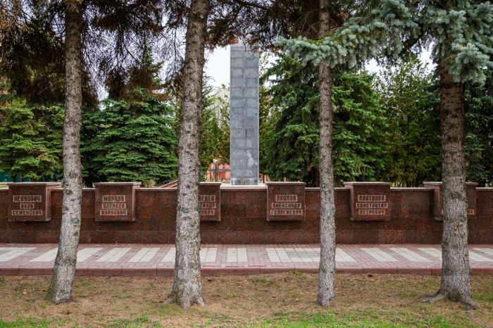 Бульвар воинской славы в Чехове