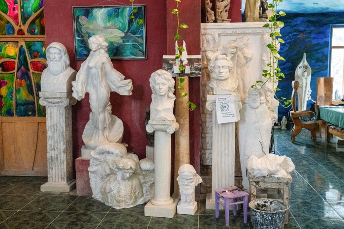 Парк и галерея скульптора Сергея Казанцева в Истре