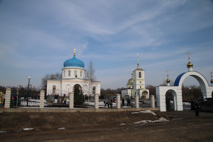 Рабочий визит губернатора Подмосковья в село Гагино Сергиево-Посадского района