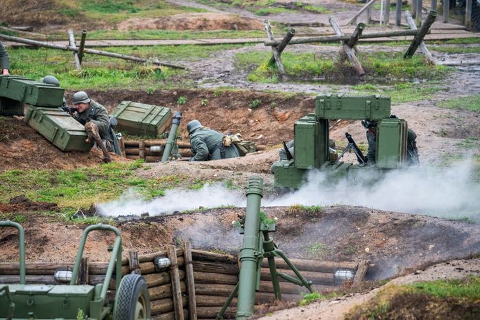 Военно-историческая реконструкция «Битва под Москвой» ко Дню воинской славы России