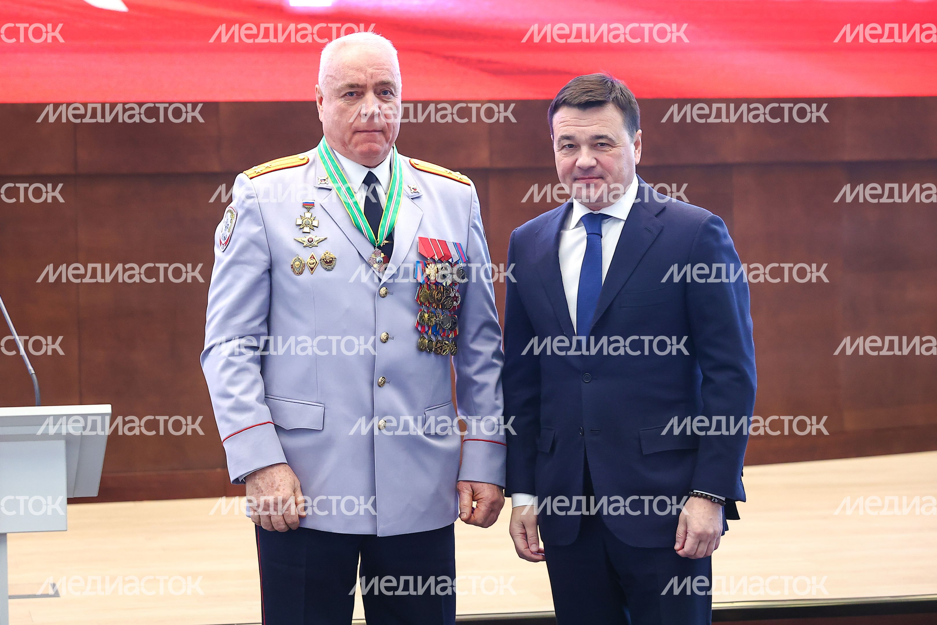 Торжественное мероприятие, посвященное 35-летию совета ветеранов Подмосковья, с участием Губернатора Московской области