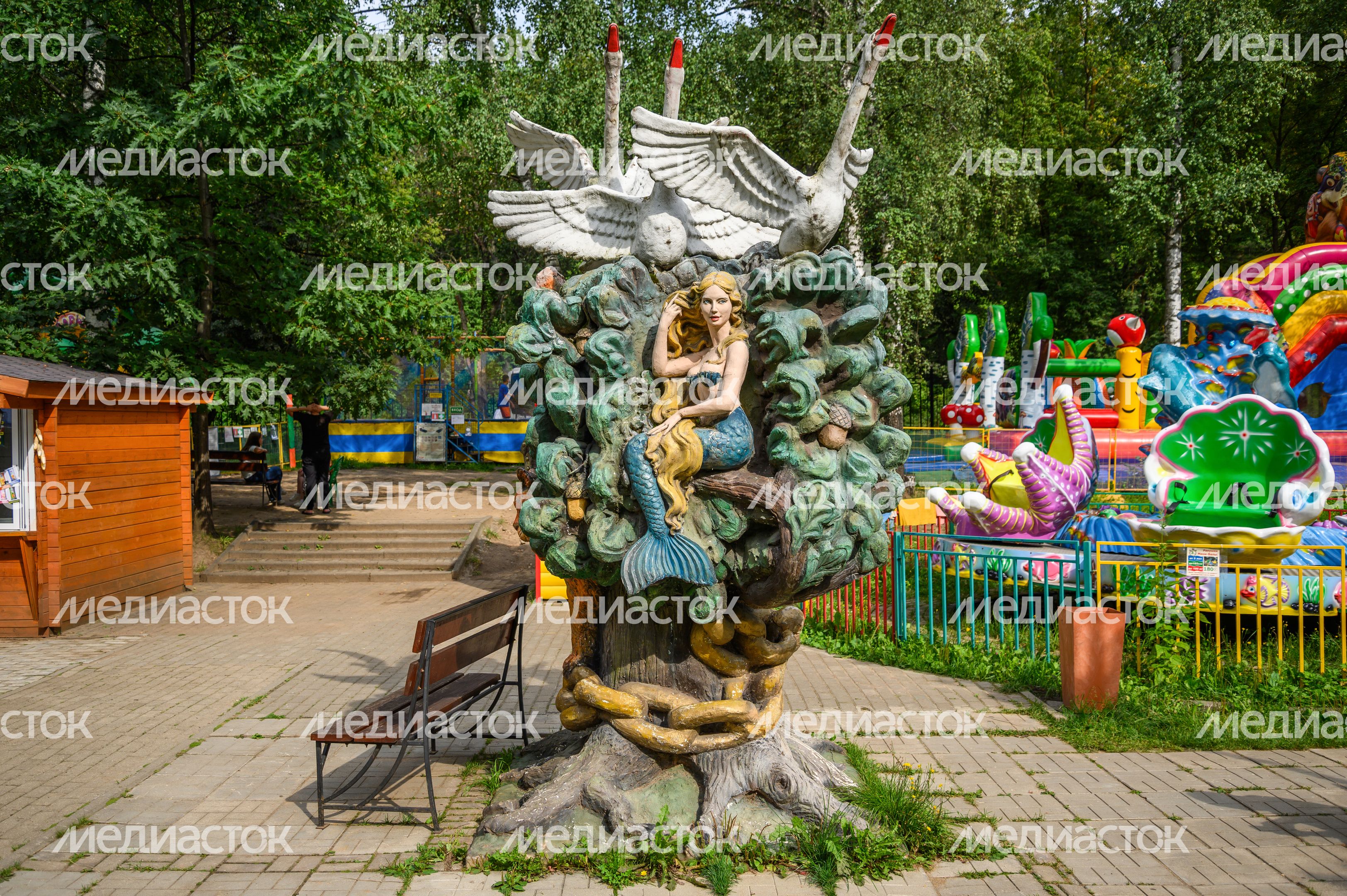 Летний Центральный парк культуры и отдыха в Лыткарино Летний Центральный парк культуры и отдыха в Лыткарино