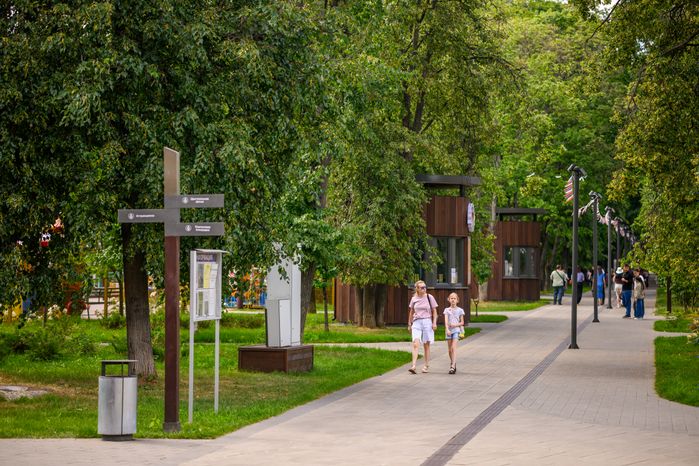 Лето в Наташинском парке Люберец