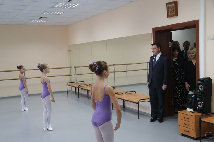 Рабочий визит губернатора Подмосковья в Клин