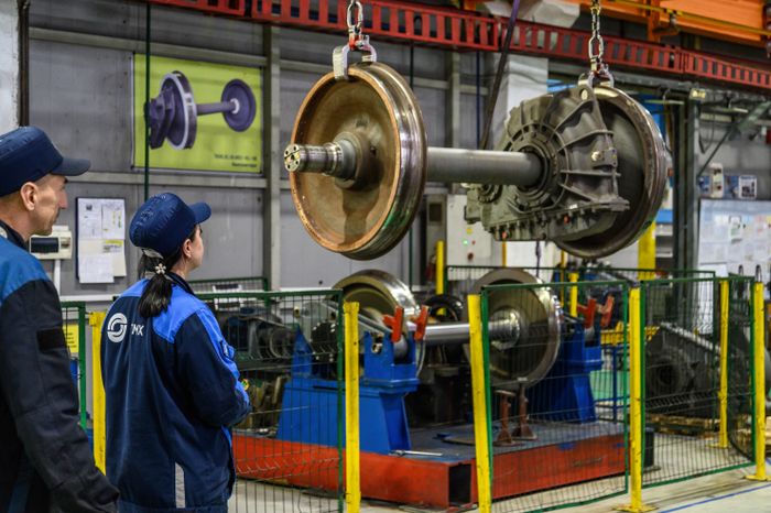 Демиховский машиностроительный завод из Орехово-Зуево производит электропоезда для всей страны