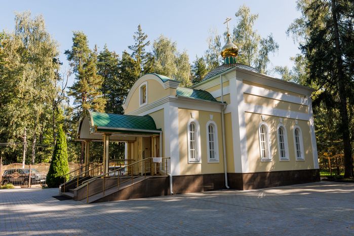 Церковь Николая Чудотворца в микрорайоне Никольско-Архангельском в Балашихе