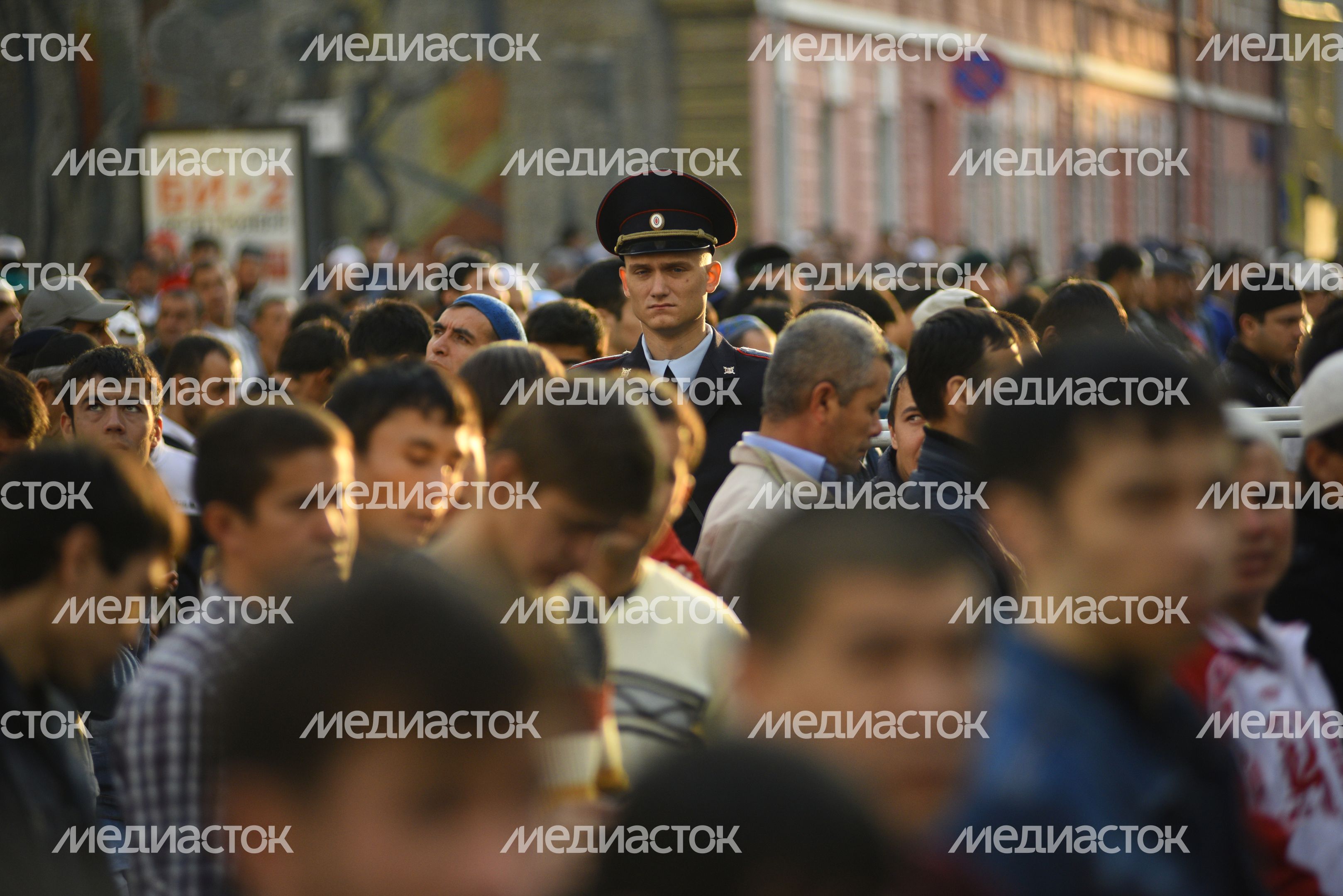 Празднование Курбан-Байрама в Москве