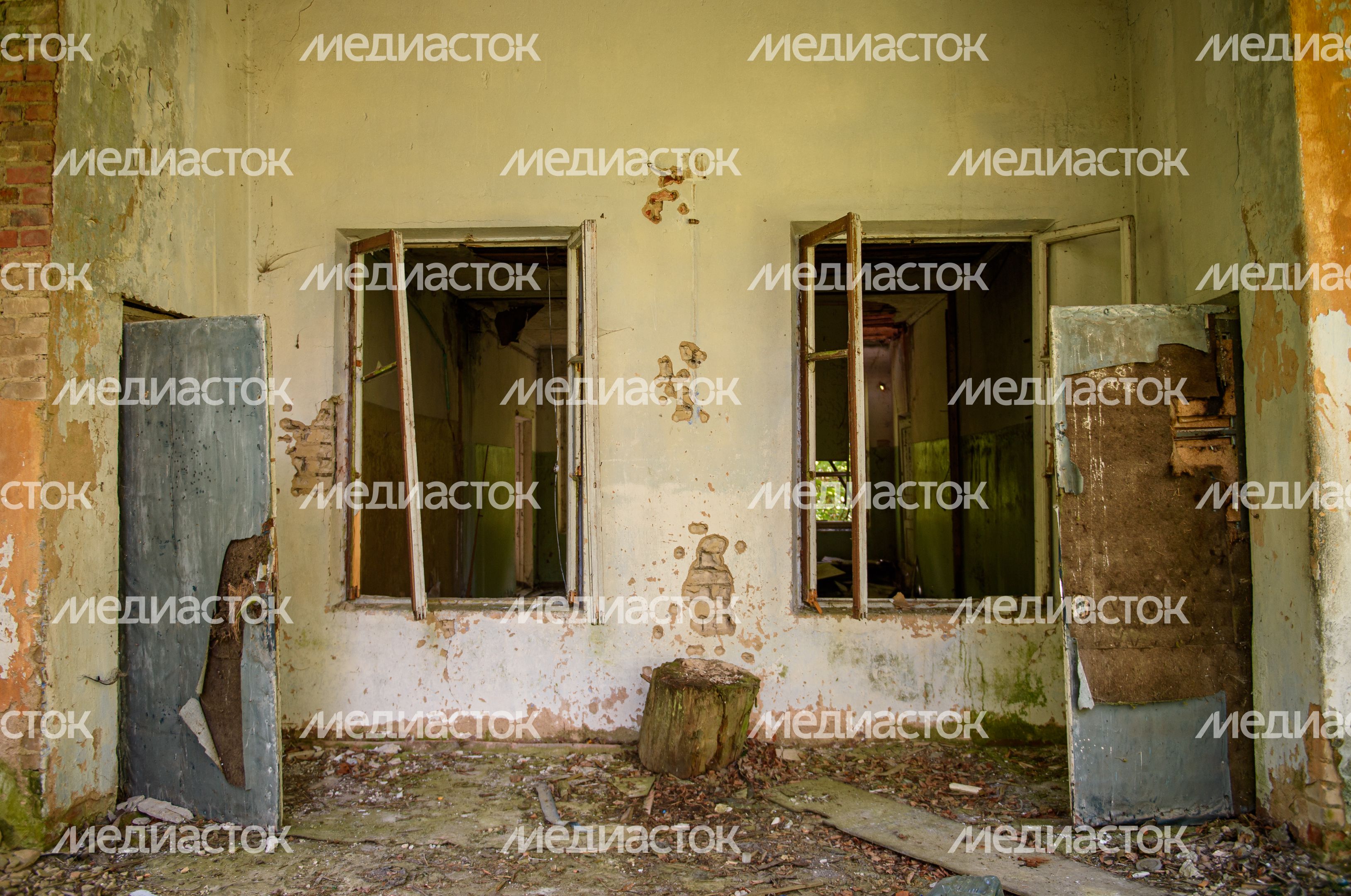 Заброшенный детский лагерь «Красный воин» в Наро-Фоминском районе