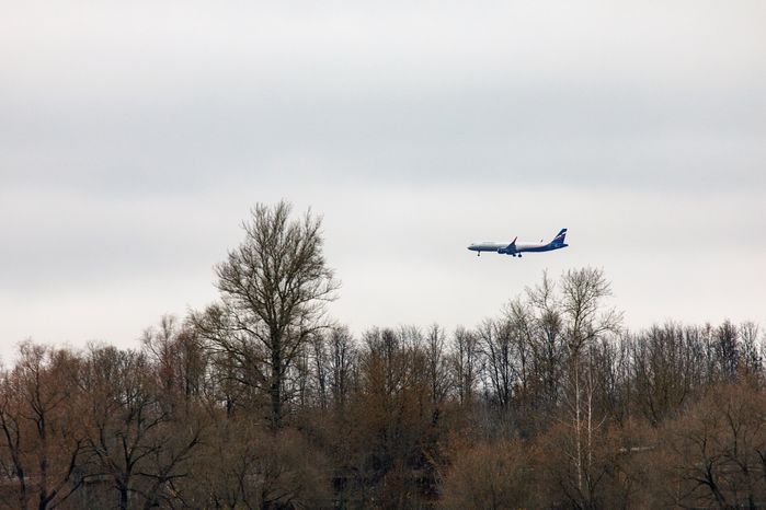 Юсуповский сквер в Долгопрудном осенью