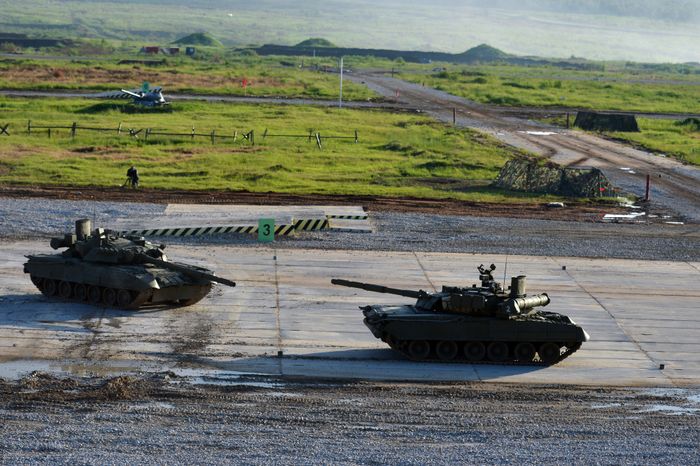 Международный военно-технический форум «Армия-2015». Динамический показ
