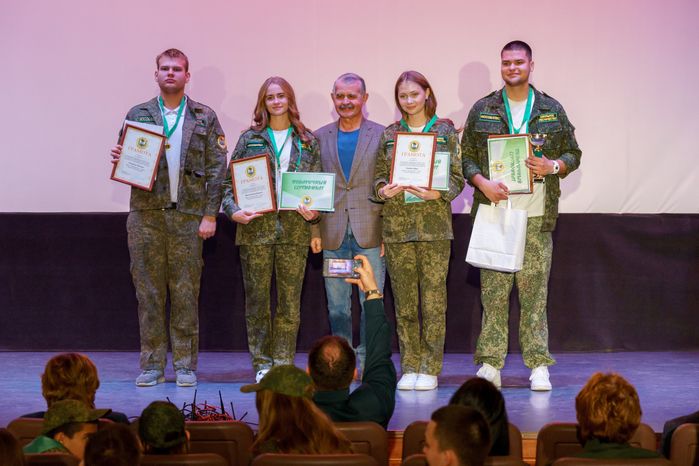 Владимир Шапкин на конкурсе лучших школьных лесничеств