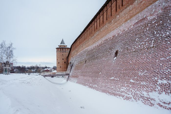 Коломенский кремль зимой