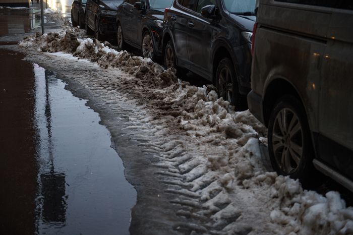 Декабрьская слякоть в Москве