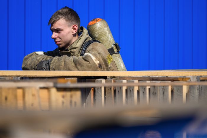 Соревнования спасателей в Ногинске Богородского округа