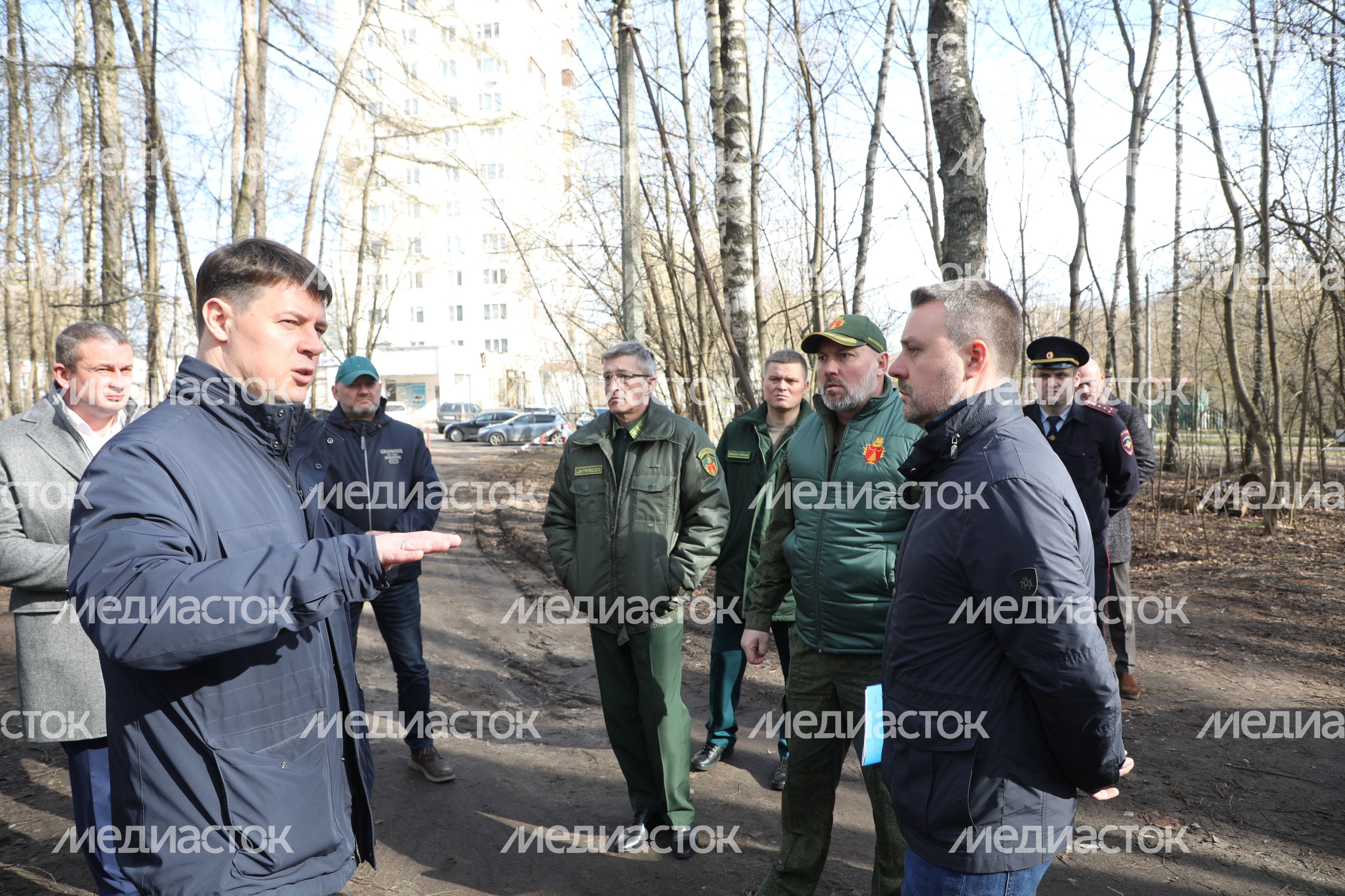 Мурашов, Агулов рейд по лесопаркам в Балашихе и совещание