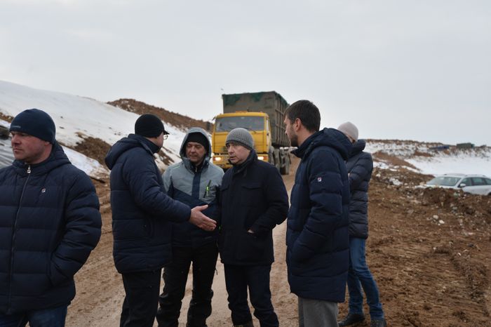 Начало откачки фильтрата на полигоне ТБО «Ядрово» 