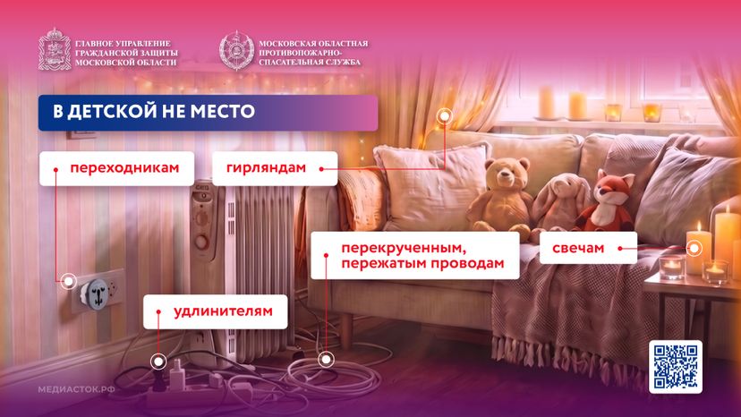 Защитите детскую от пожара Горизонталь 03