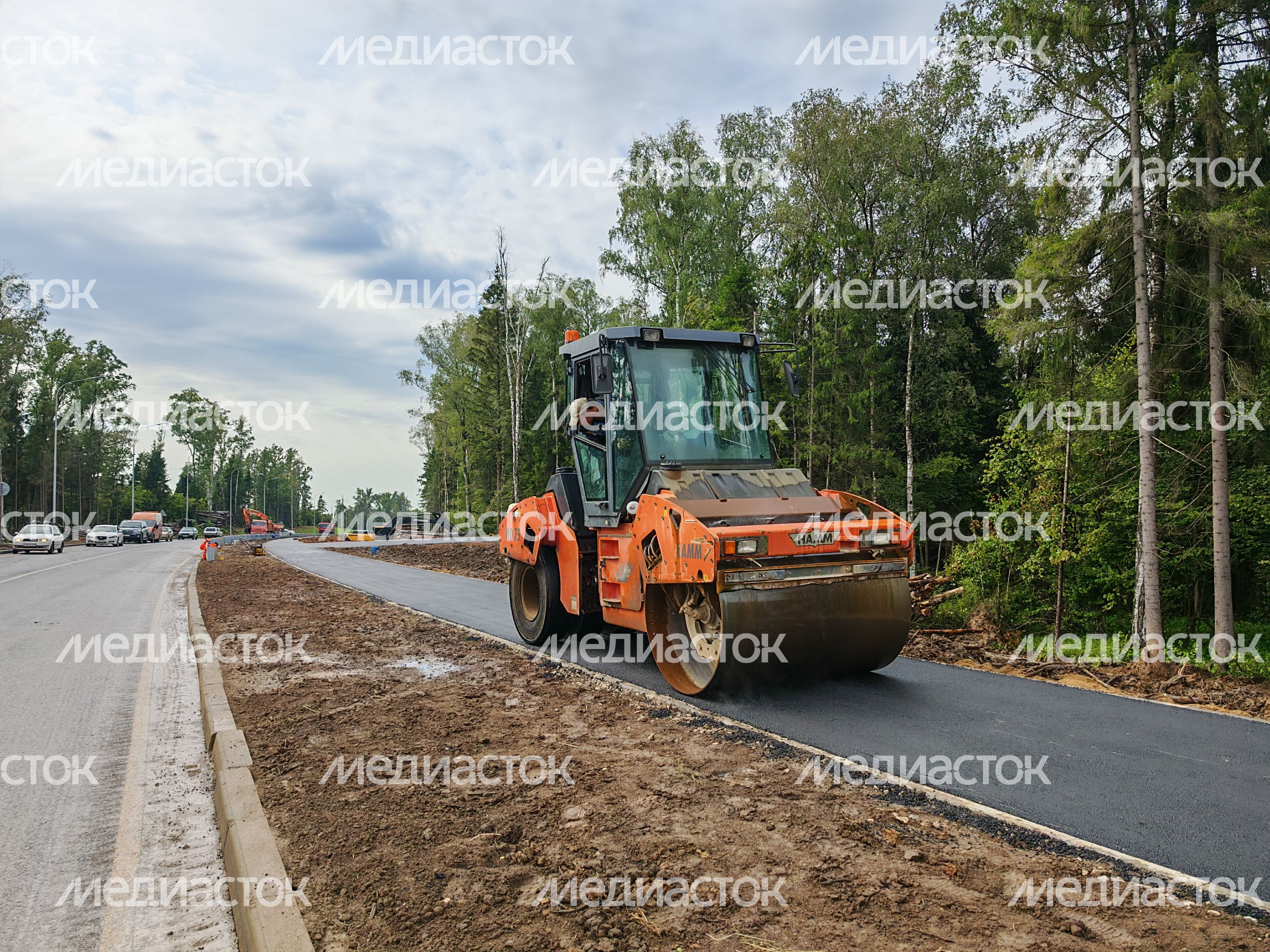Запущена новая дорога от Новорижского шоссе  до ул. Академической в Павловской Слободе
